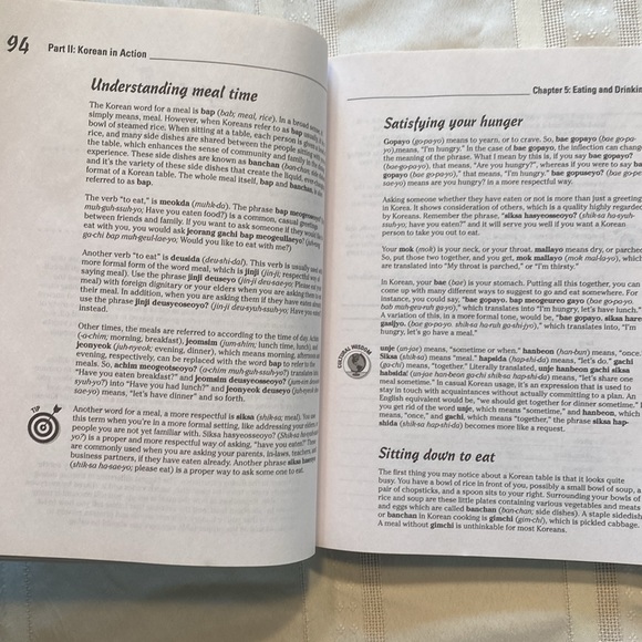 Korean For Dummies with audio CD. Unused but slight corner damade - Picture 5 of 7